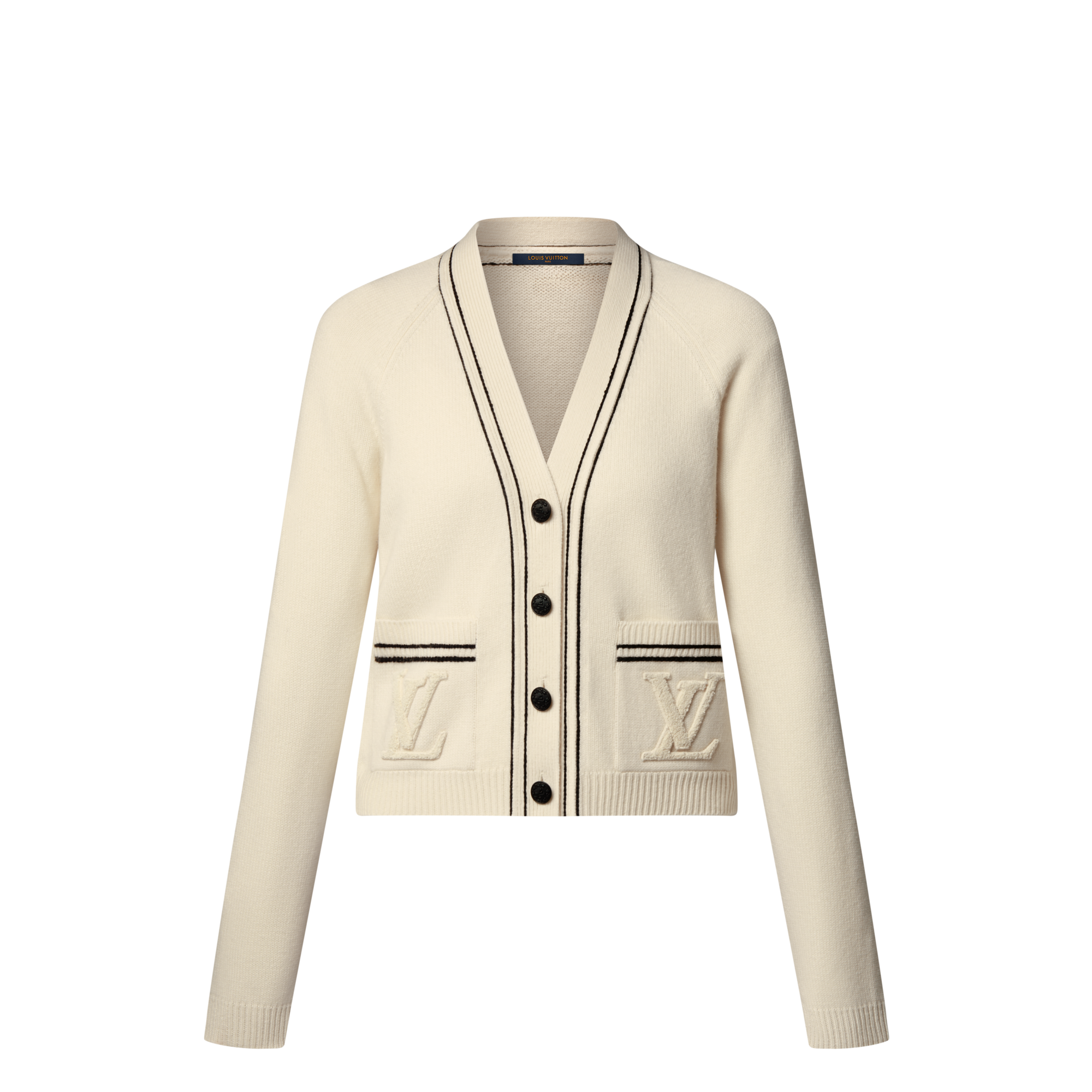 Stripe Accent Cardigan - Ready-to-Wear | LOUIS VUITTON